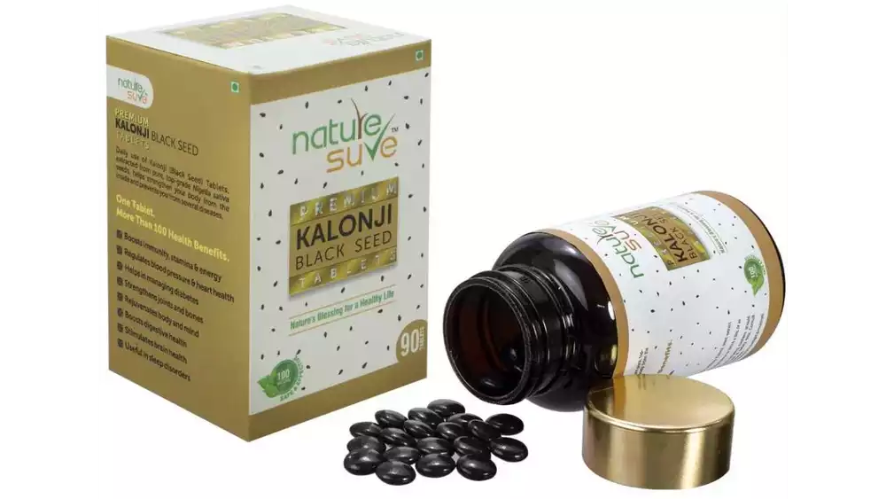 Nature Sure Premium Kalonji Tablets (90tab)