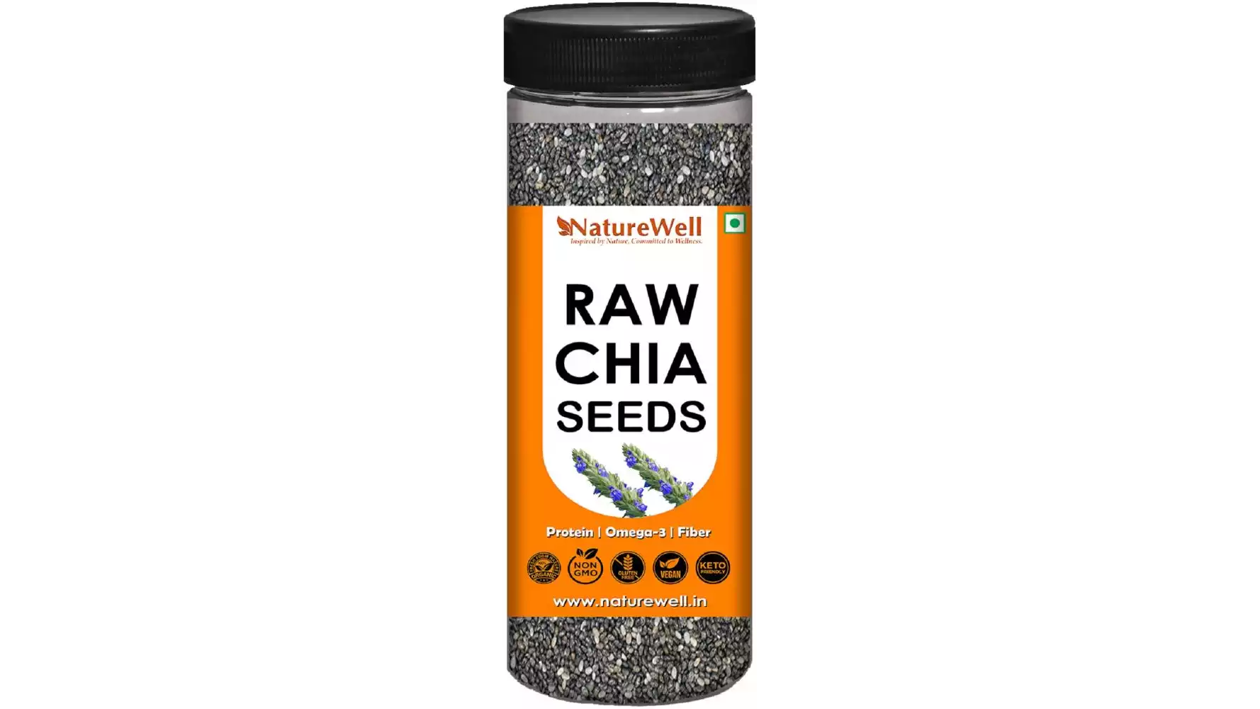 NatureWell Chia Seeds Raw (200g)