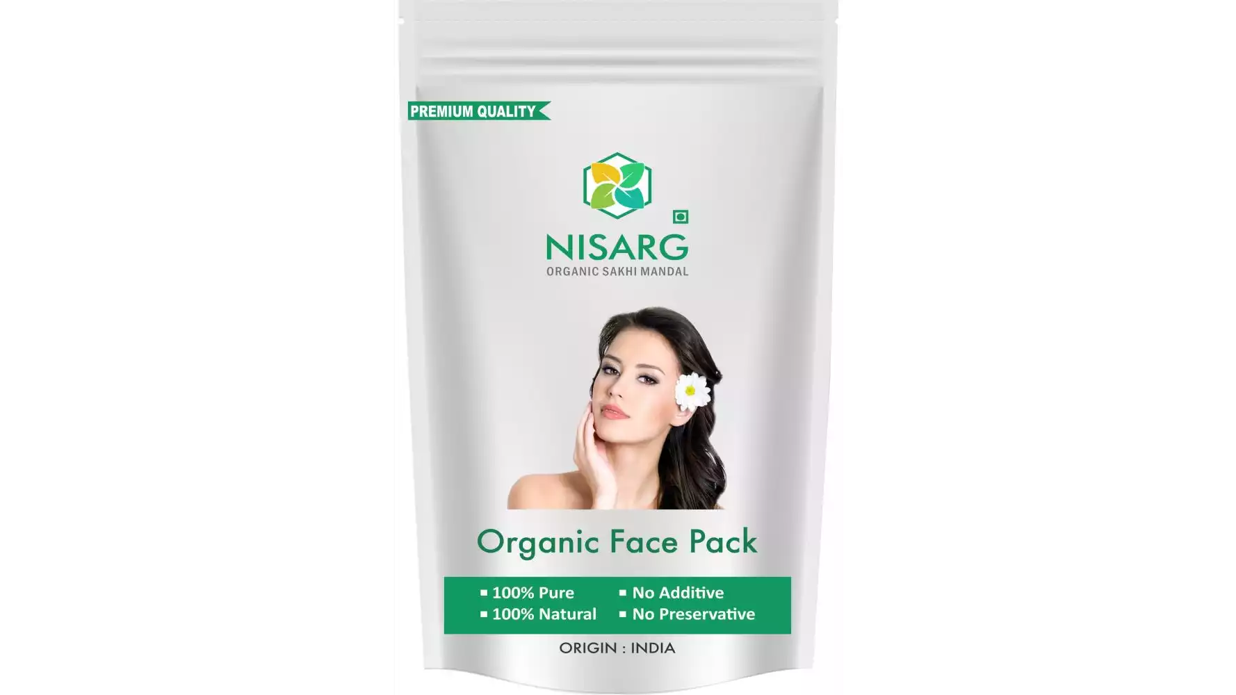 Nisarg Organic Farm Organic Face Pack (100g)