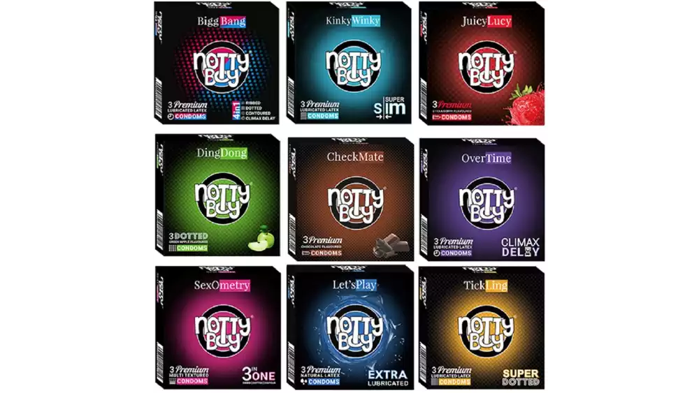 NottyBoy Honeymoon Condoms Combo Pack (1Pack)