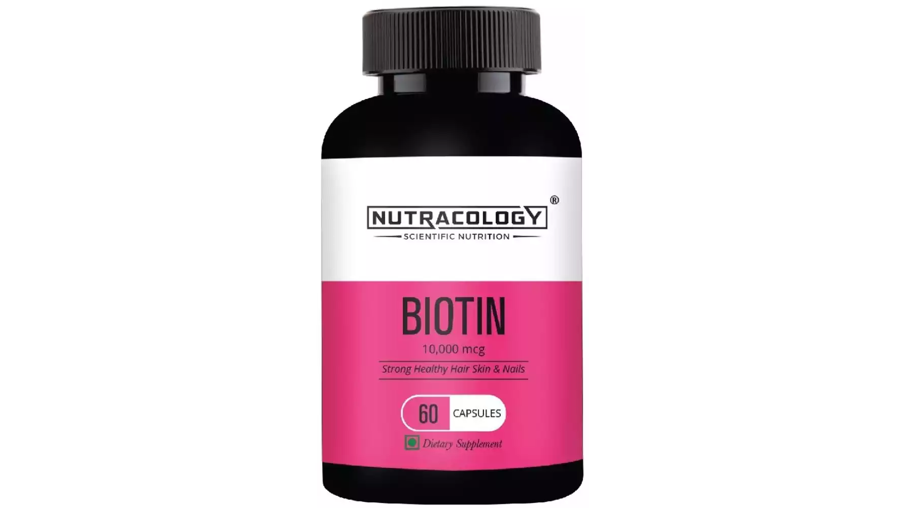 Nutracology Biotin 10Mg (60caps)