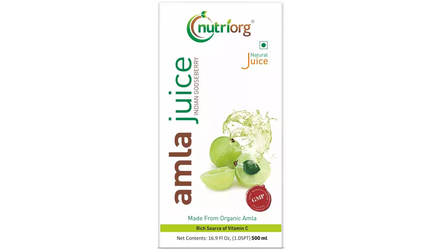 Nutriorg Amla Juice (500ml)
