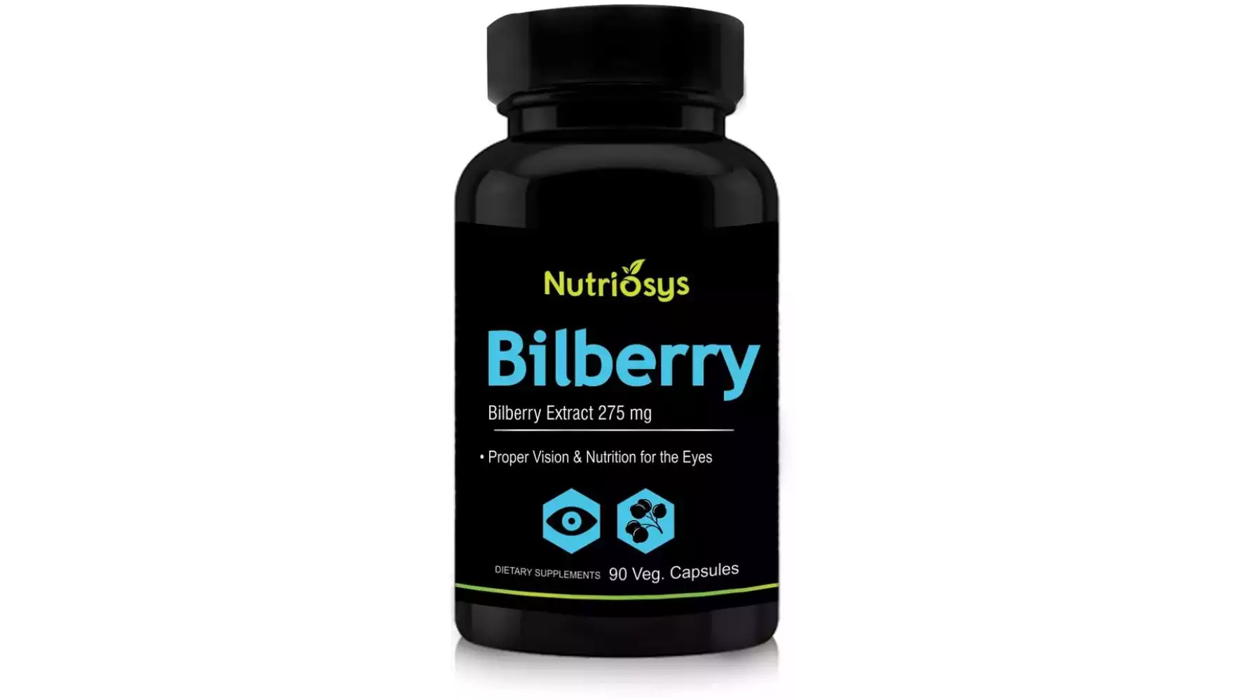 Nutriosys Bilberry Extract 275Mg Veg Capsule (90tab)