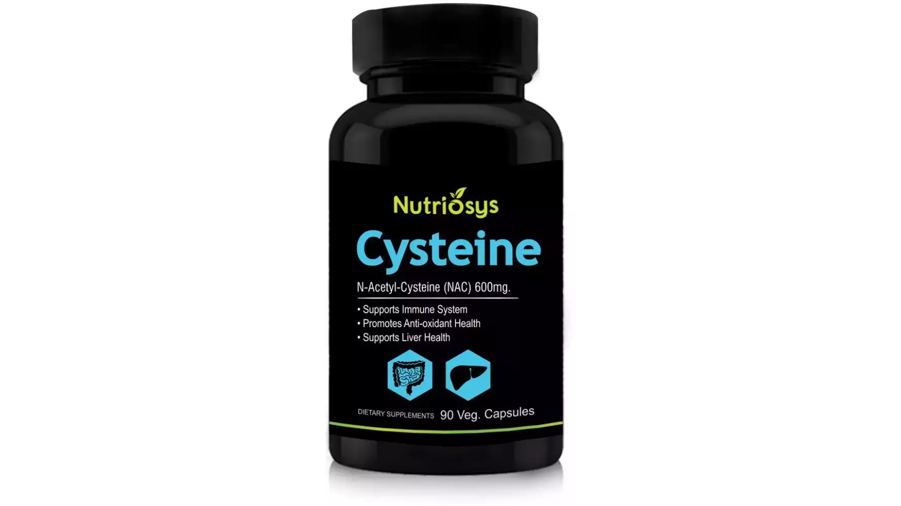 Nutriosys Cysteine 600Mg Veg Capsule (90caps)
