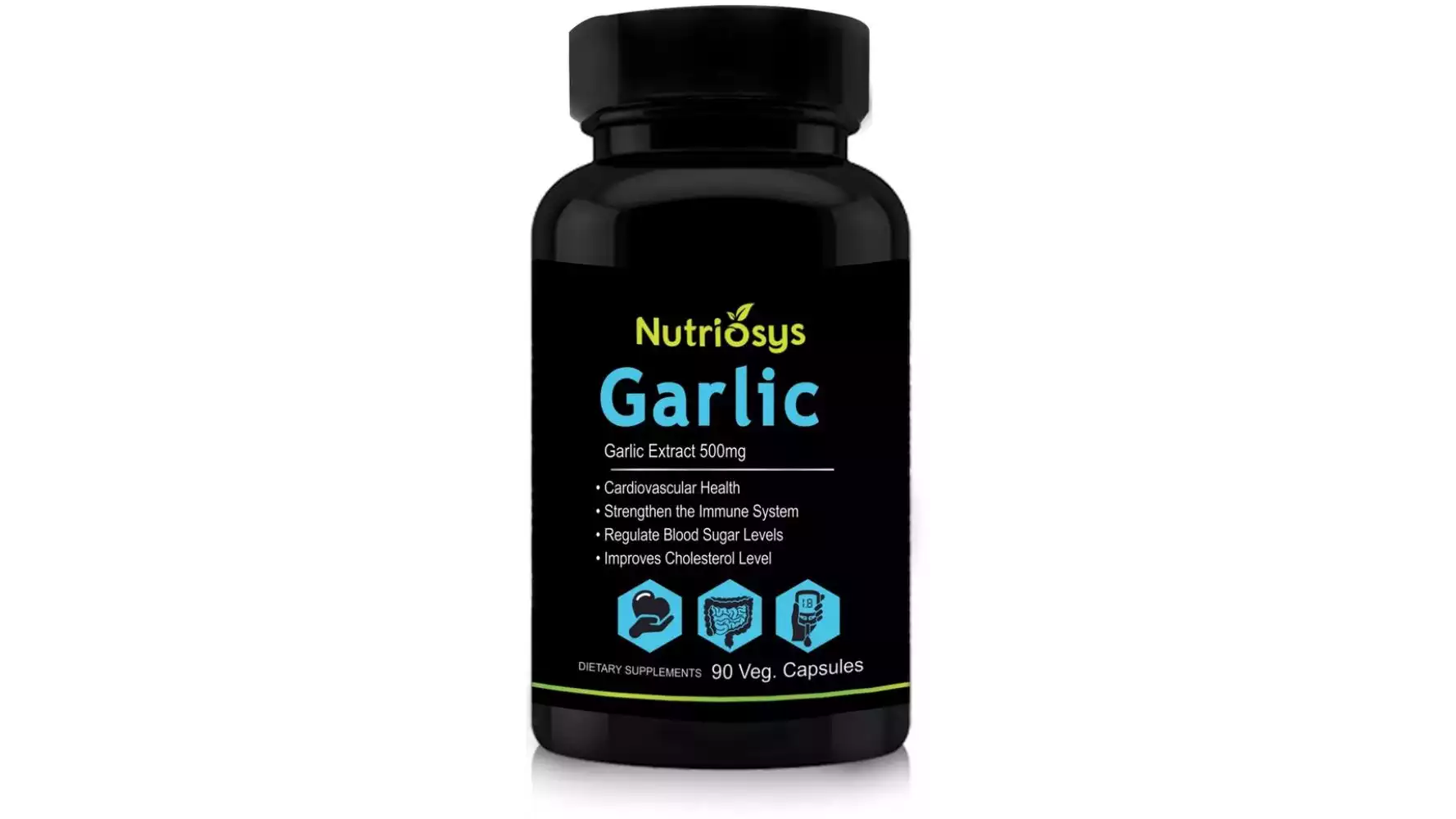 Nutriosys Garlic 500Mg Veg Capsule (90caps)