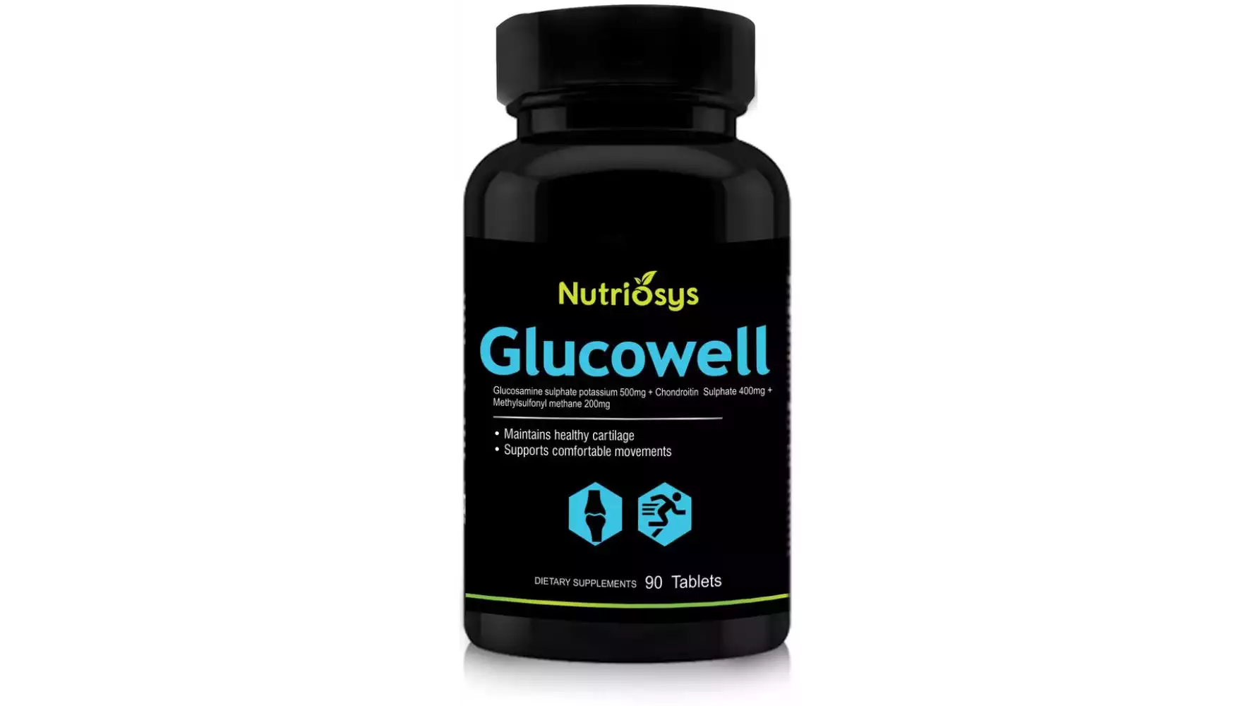 Nutriosys Glucowell Glucosamine, Chondroitin & Msm 500Mg Tablet (90tab)