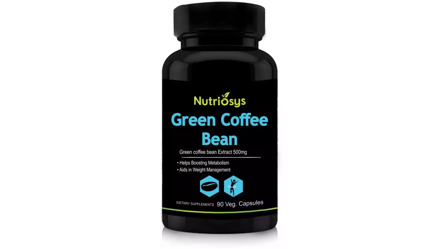 Nutriosys Green Coffee Been 500Mg Veg Capsule (90caps)
