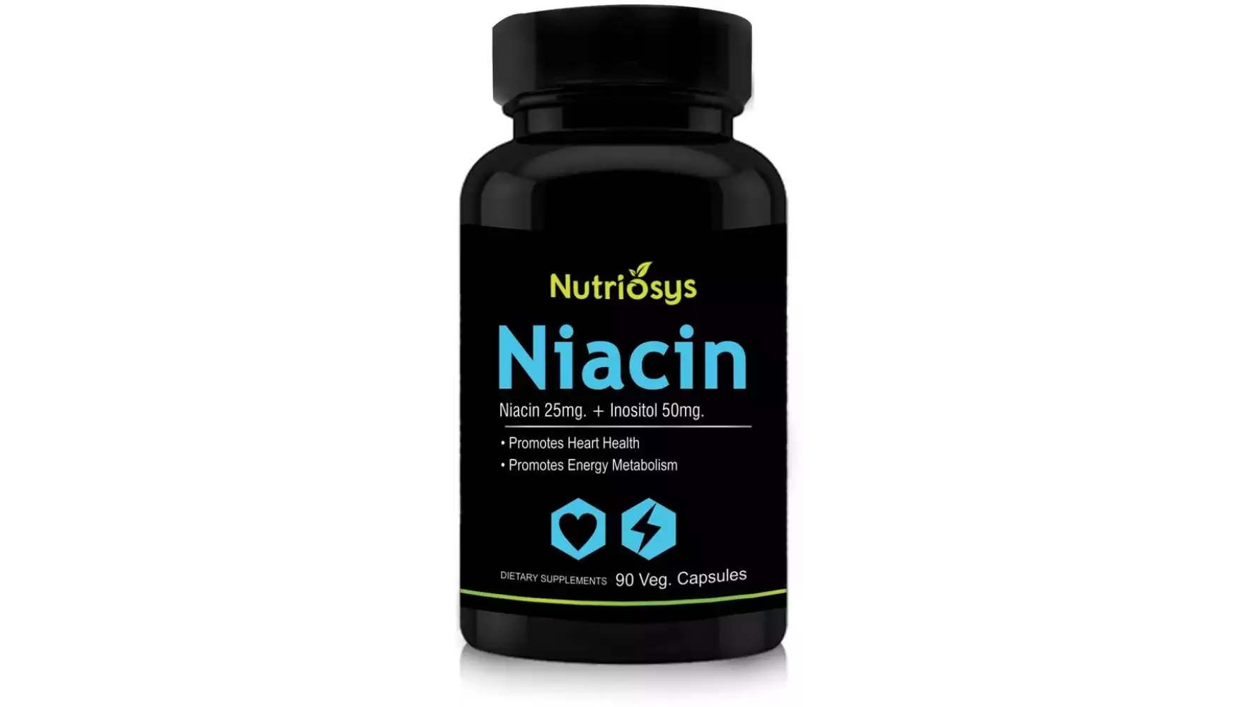 Nutriosys Niacin 25Mg Veg Capsule (90caps)