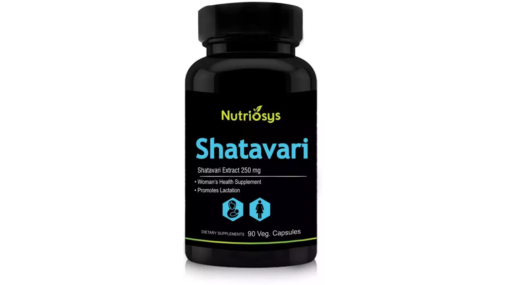 Nutriosys Shatavari 250Mg Veg Capsule (90caps)
