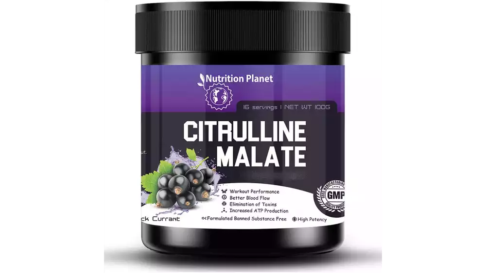 Nutrition Planet Citrulline Malate Black Current (100g)