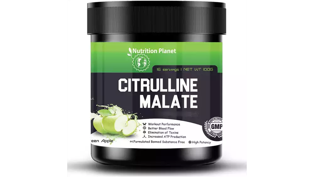 Nutrition Planet Citrulline Malate Green Apple (100g)