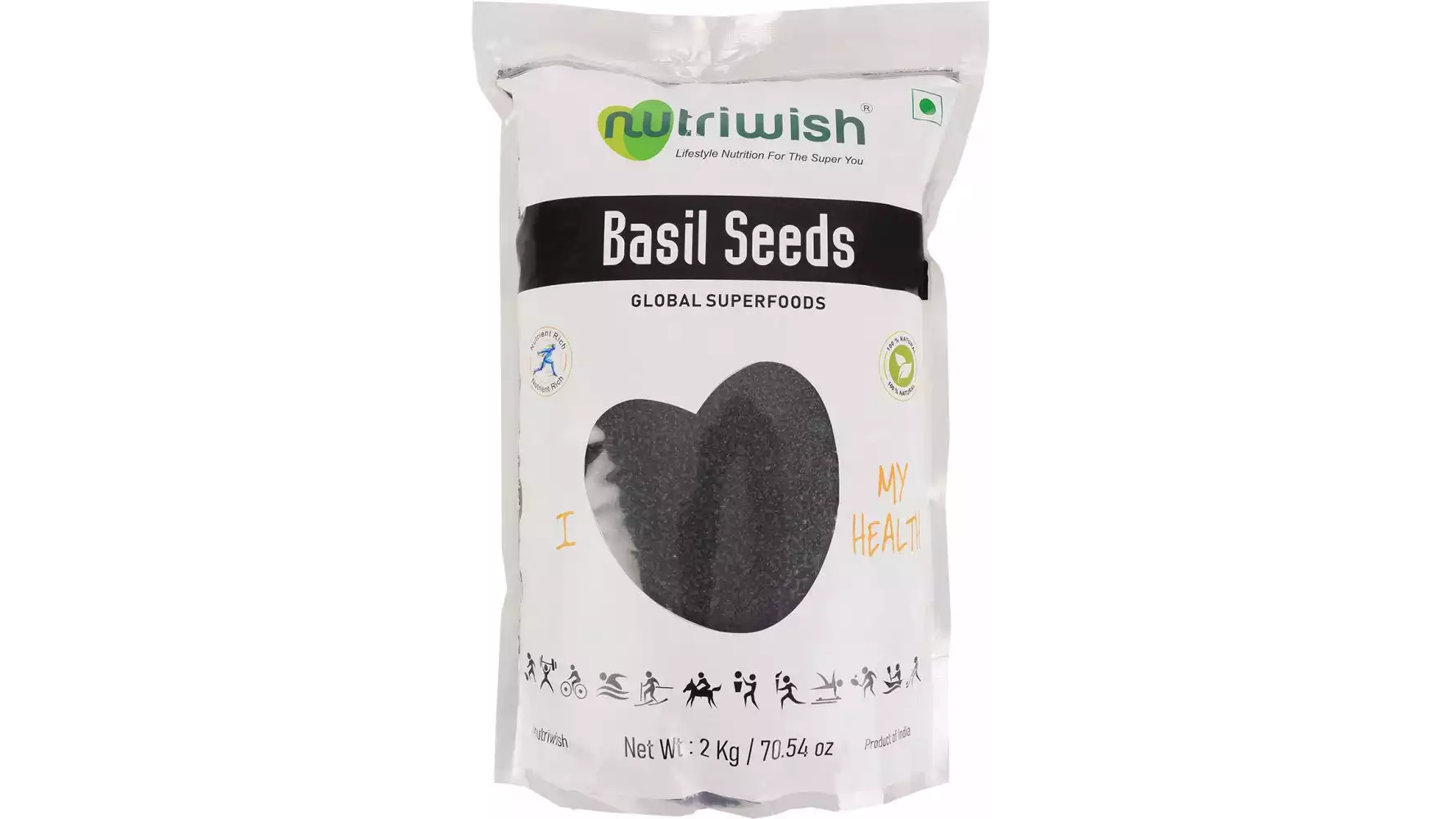 Nutriwish Basil Seeds (2kg)