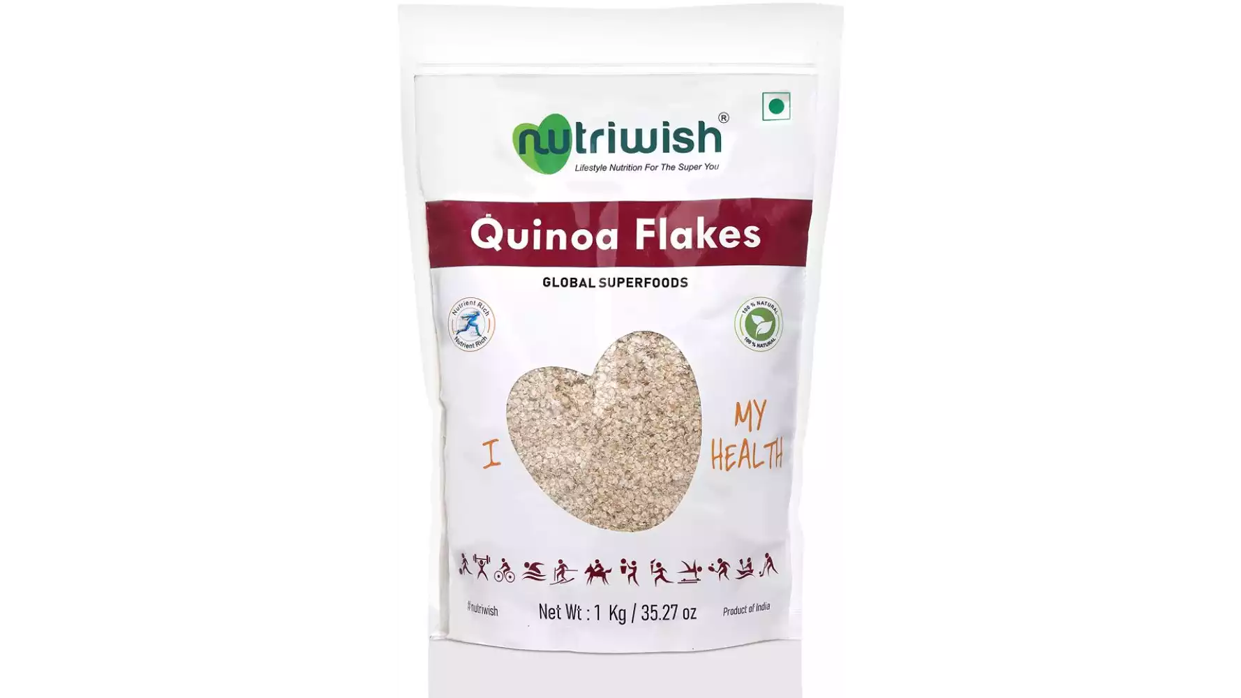 Nutriwish Quinoa Flakes (1kg)