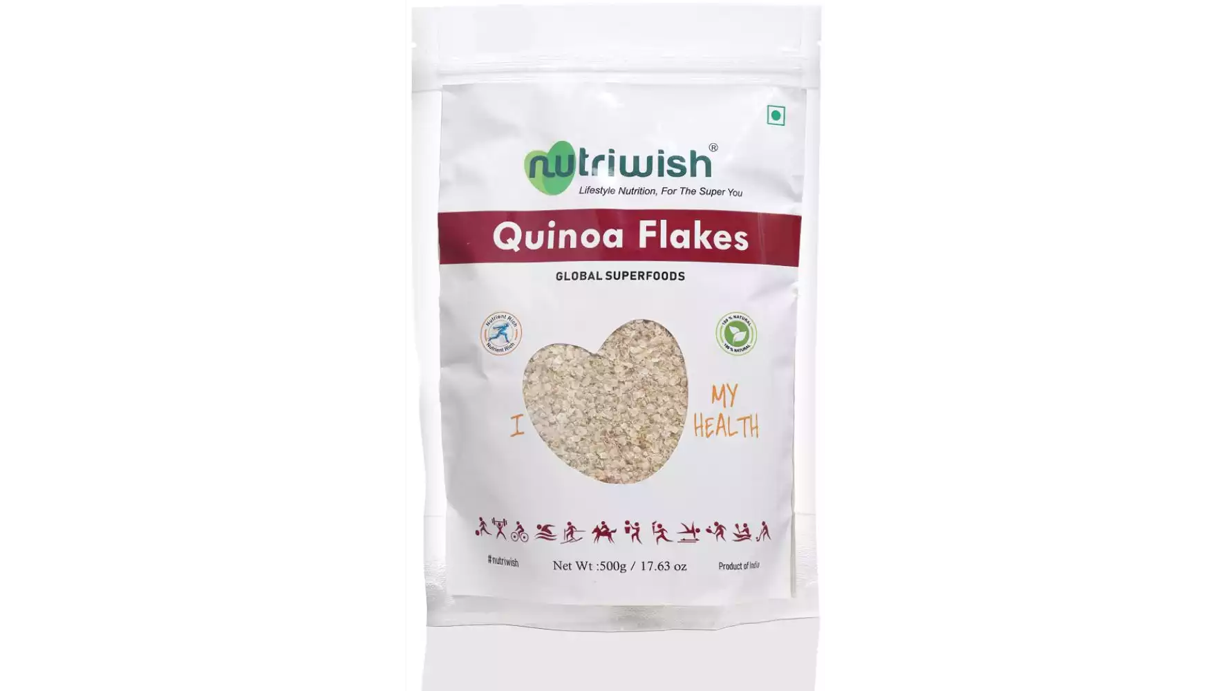 Nutriwish Quinoa Flakes (500g)
