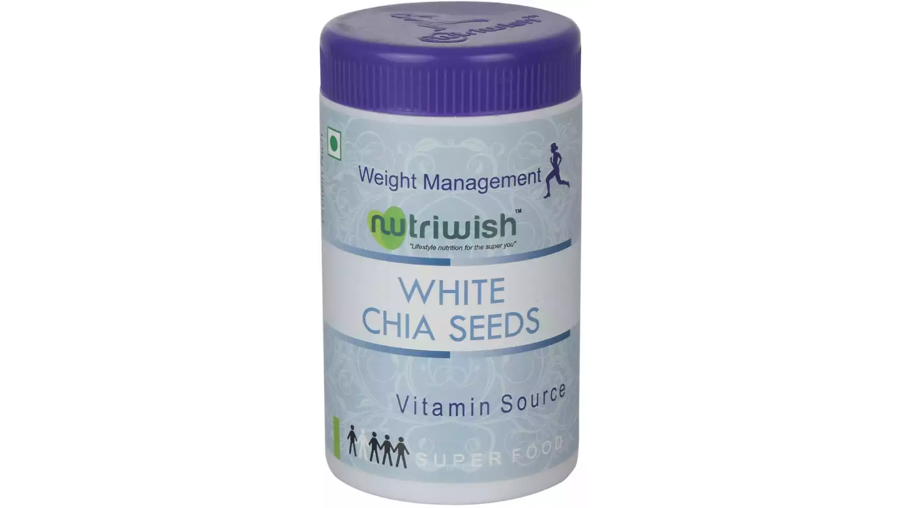Nutriwish White Chia Seeds (250g)