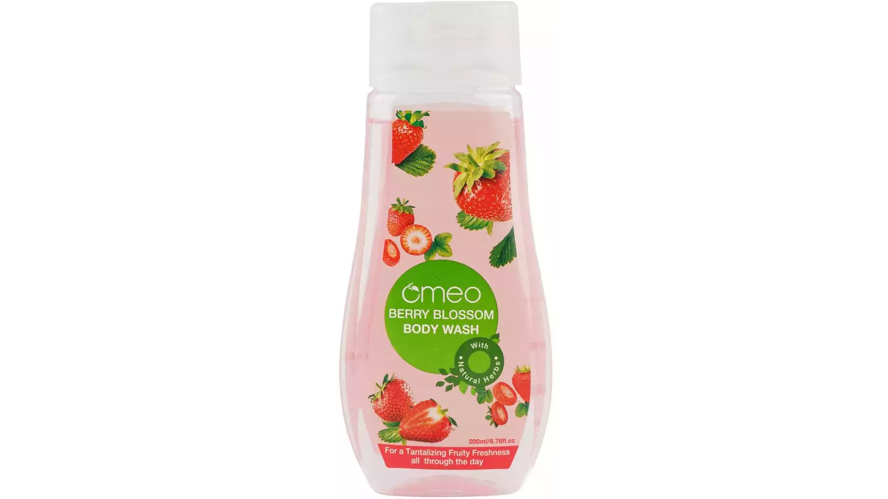 Omeo Berry Blossom Strawberry Body Wash (200ml)