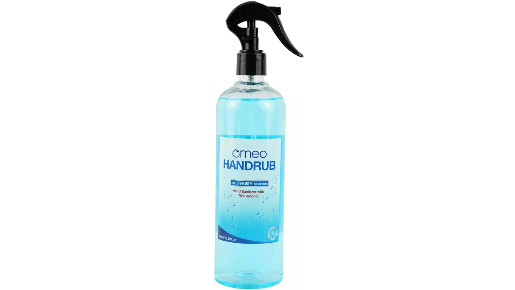 Omeo Handrub Sanitizer With Spray Pump (500ml)