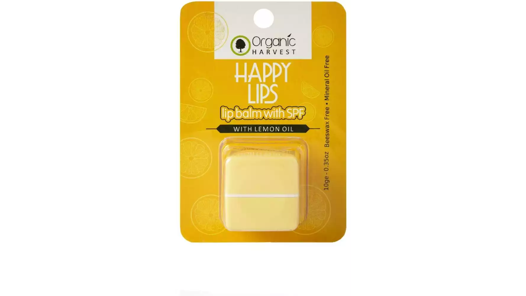 Organic Harvest Happy Lips Lip Balm With SPF (10g)