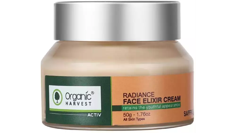 Organic Harvest Radiance Face Elixir Cream (50g)