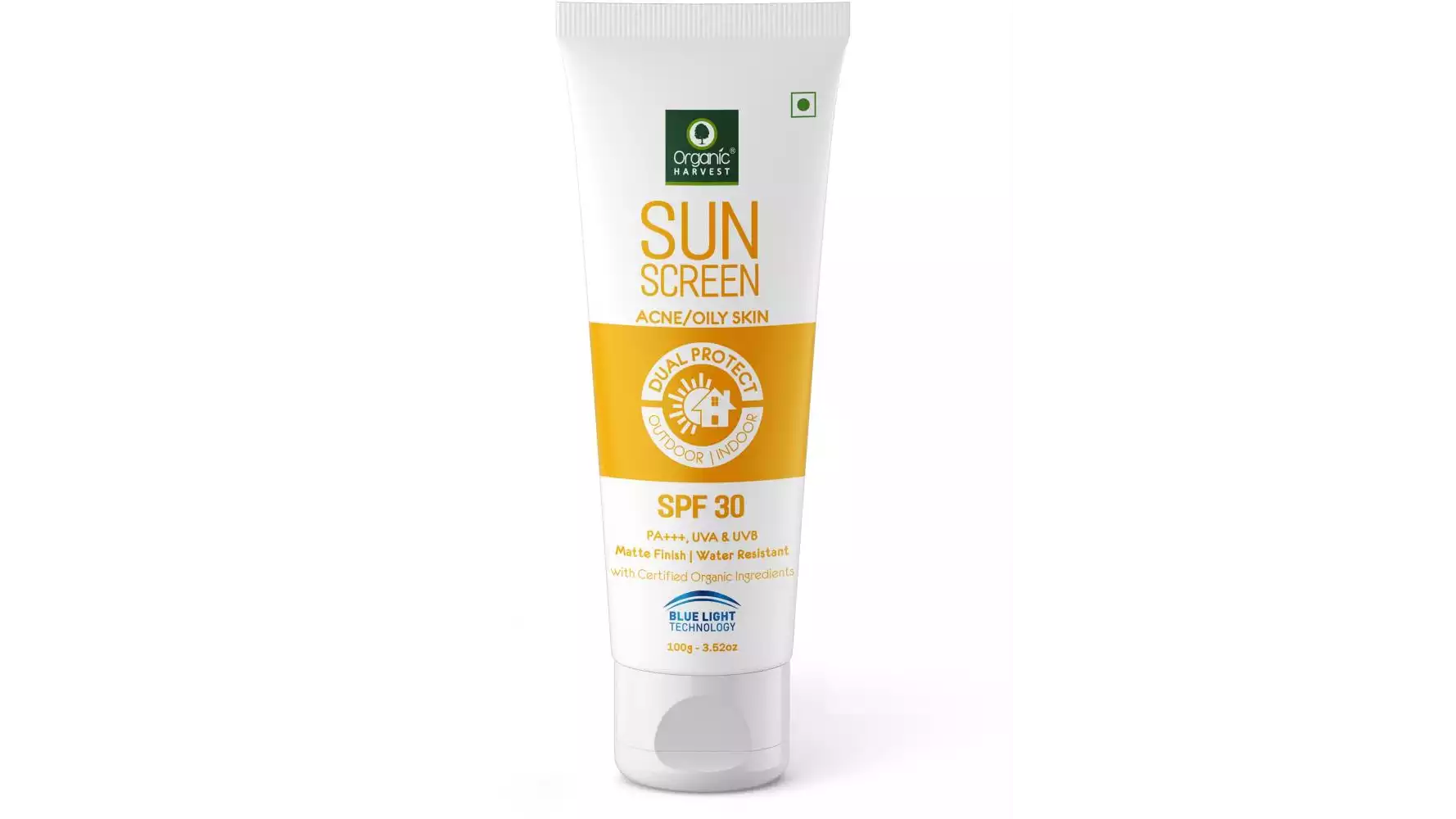 Organic Harvest Sunscreen For Acne & Oily Skin SPF 30 (100g)