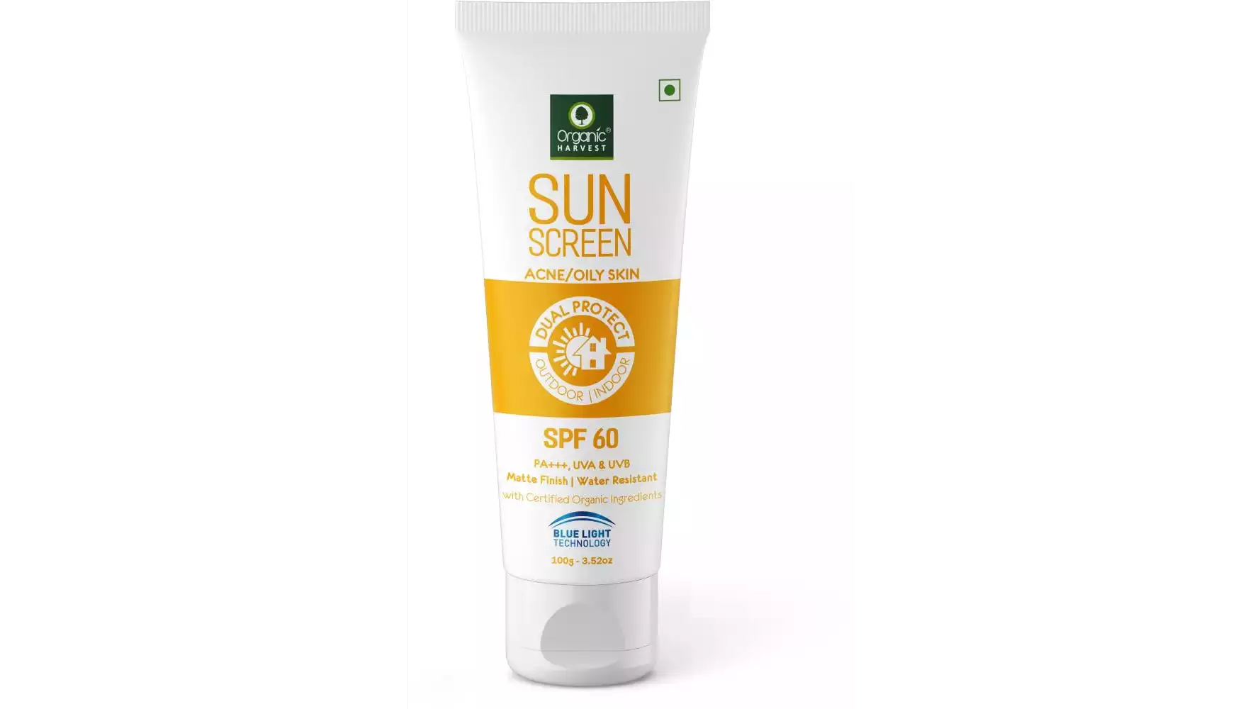 Organic Harvest Sunscreen Oily Skin SPF 60 (100g)