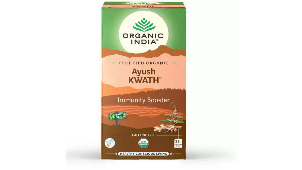 Organic India Ayush Kwath Tea Bag (25Sachet)