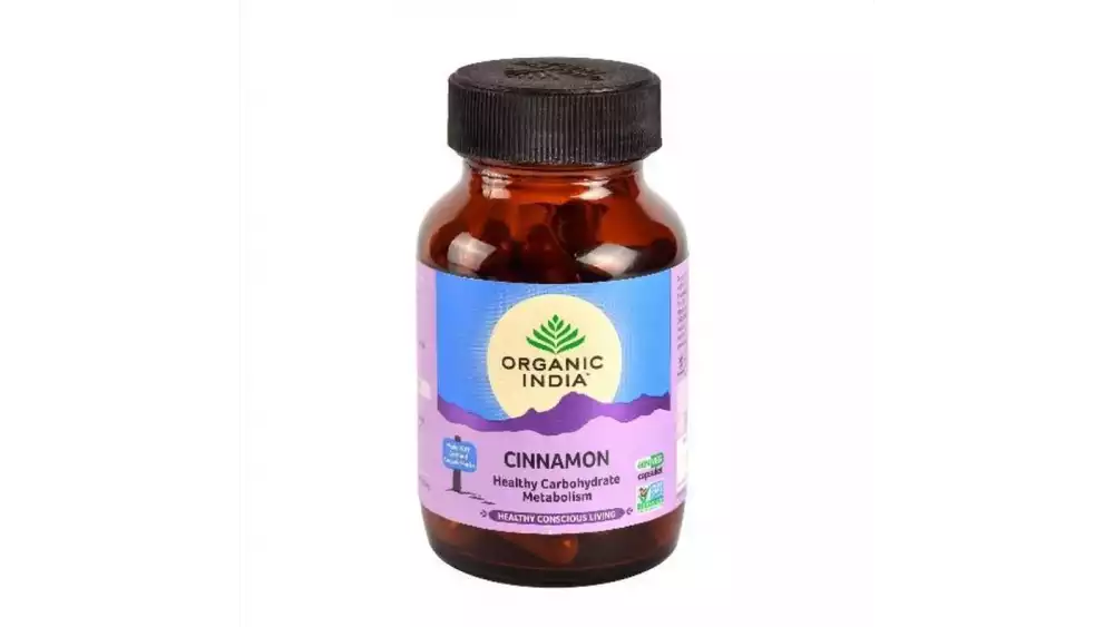 Organic India Cinnamon Capsule (60caps)