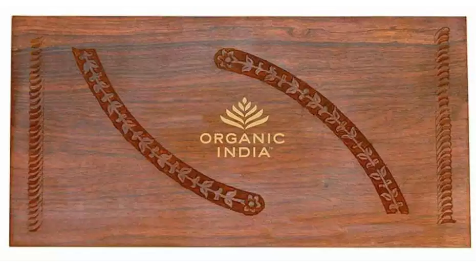 Organic India Super Deluxe Wooden Box (100Dip)