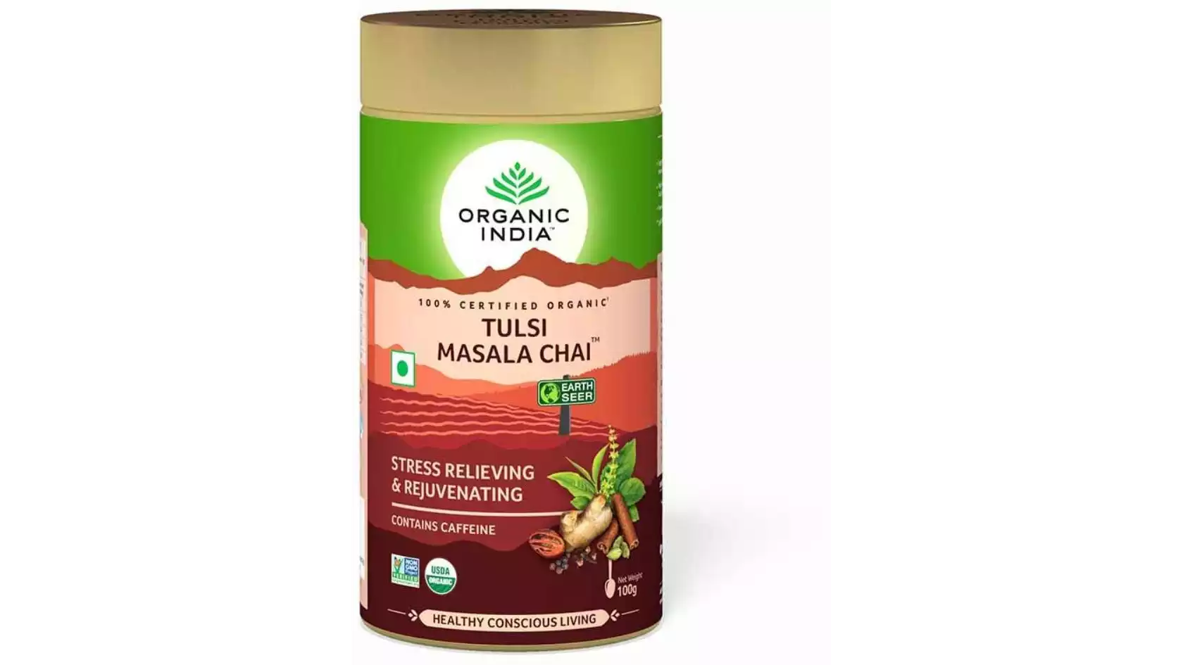 Organic India Tulsi Masala Chai (100g)