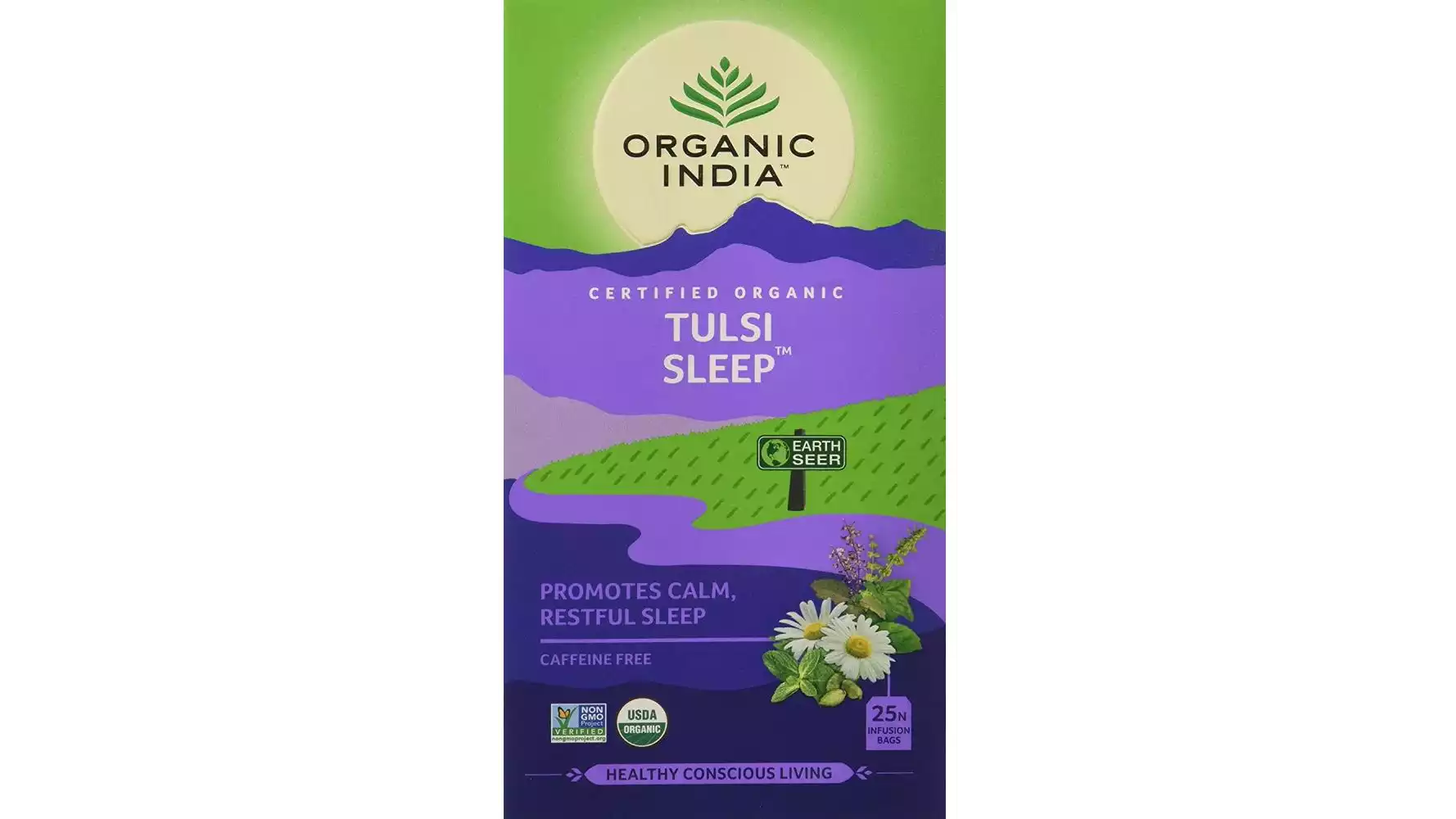 Organic India Tulsi Sleep Tea (25Dip)