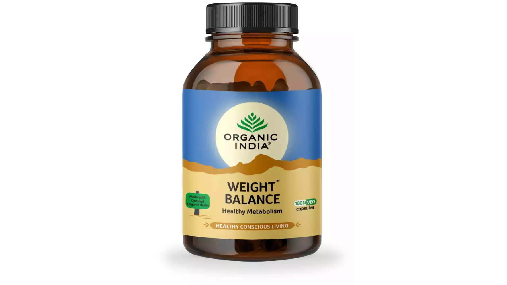 Organic India Weight Balance Capsules (180caps)