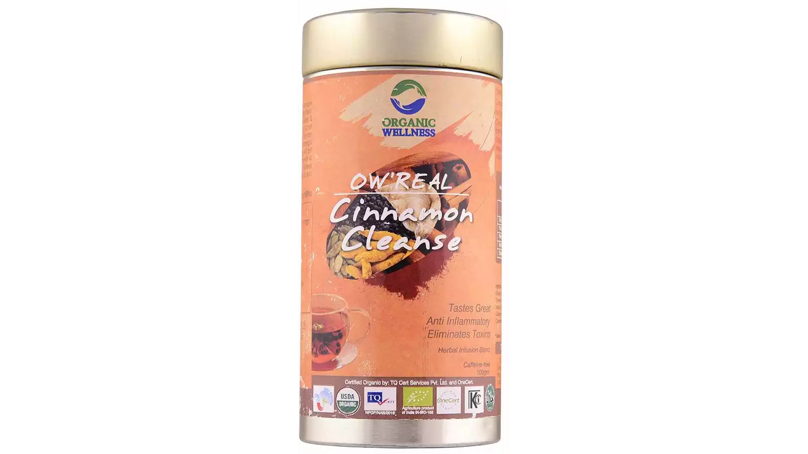Organic Wellness Cinnamon Cleanse Tea (100g)
