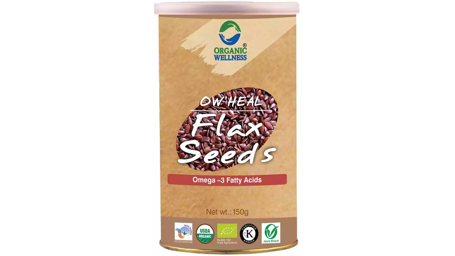 Organic Wellness Flax Seeds (100g)