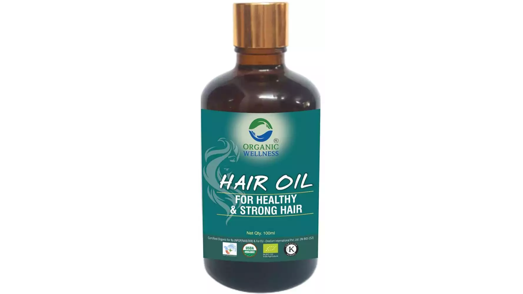 Organic Wellness Hair Oil (100ml)