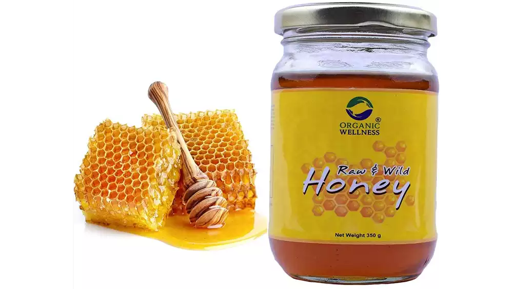 Organic Wellness Honey (Raw And Wild) (350g)