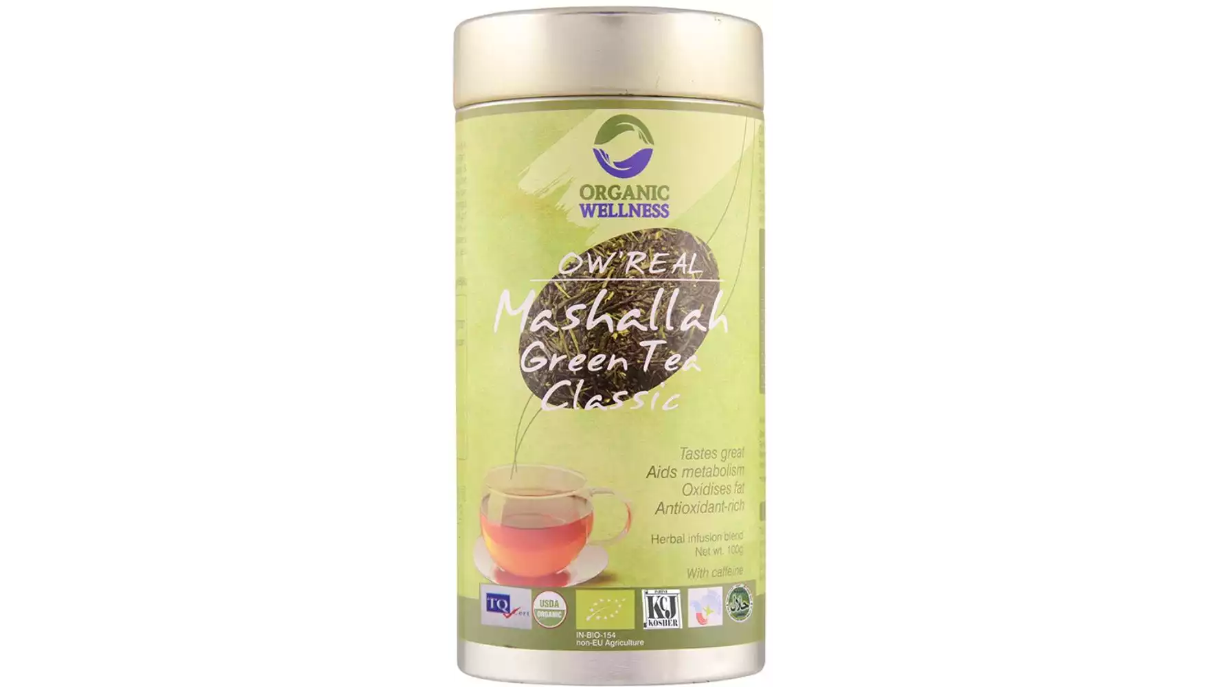 Organic Wellness Mashallah Green Tea Classic (100g)
