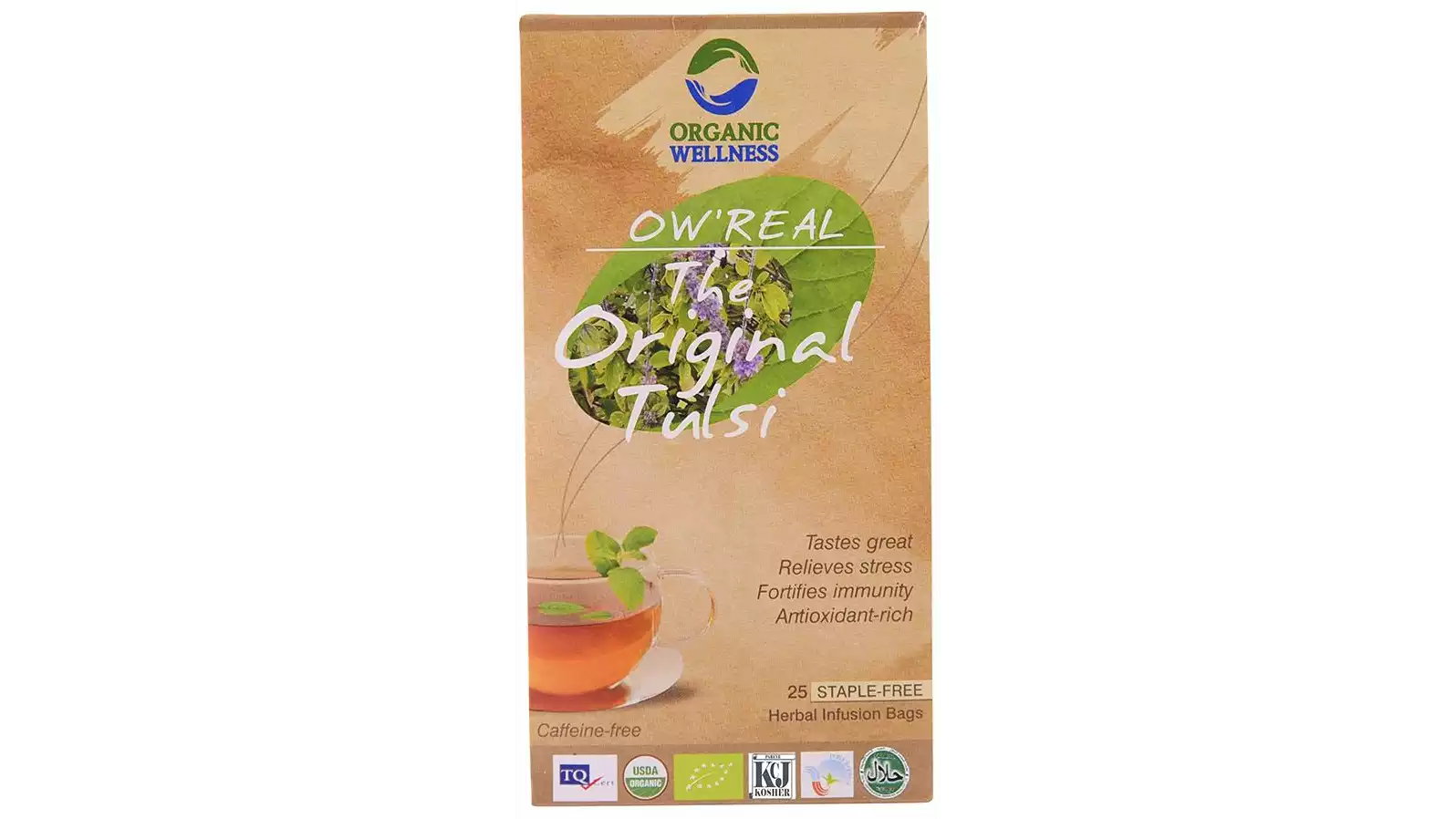 Organic Wellness Original Tulsi Tea Bags (25Dip)