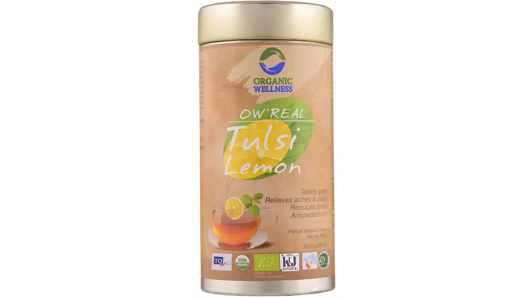 Organic Wellness Tulsi Lemon Tea (100g)