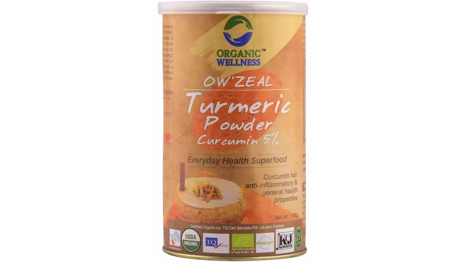 Organic Wellness Turmeric Powder (100g)