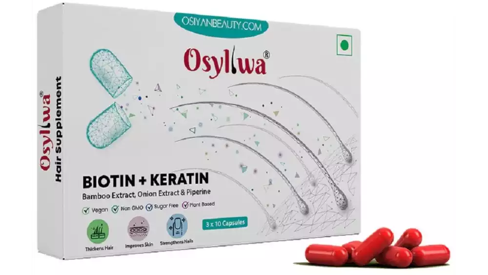 Osyliwa Biotin + Keratin Capsules (30caps)