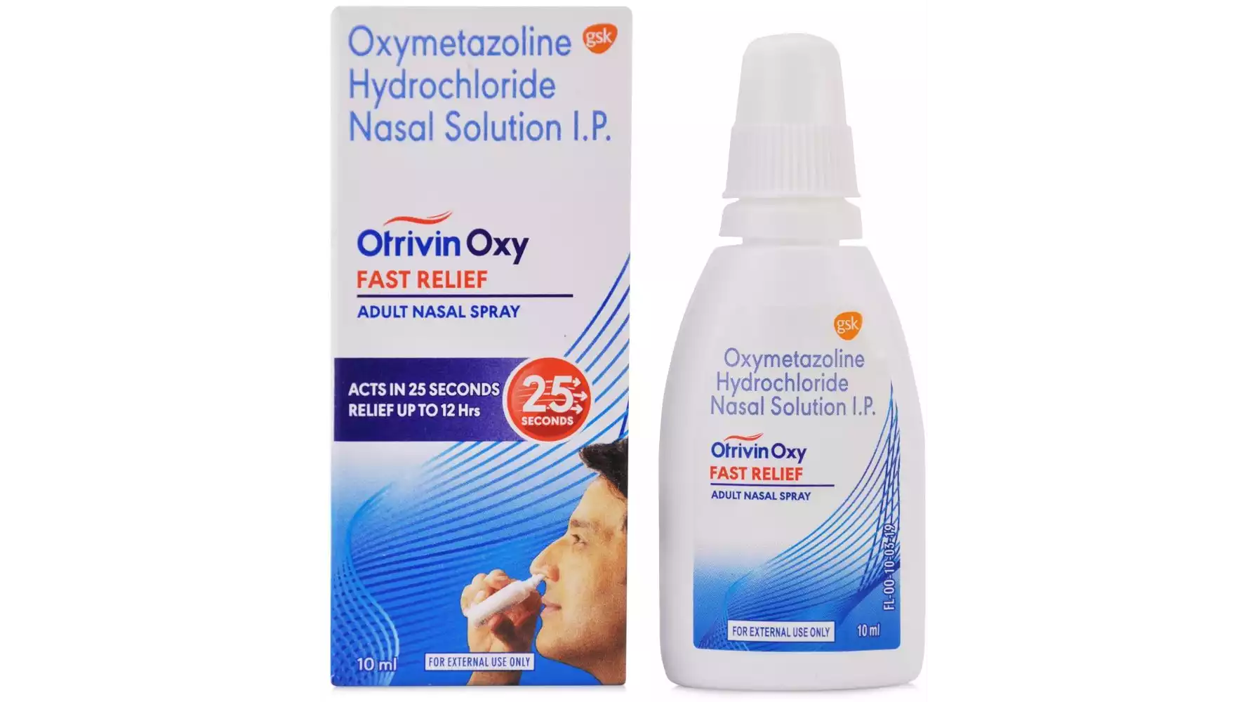 Otrivin Oxy Fast Relief Adult Nasal Spray (10ml)