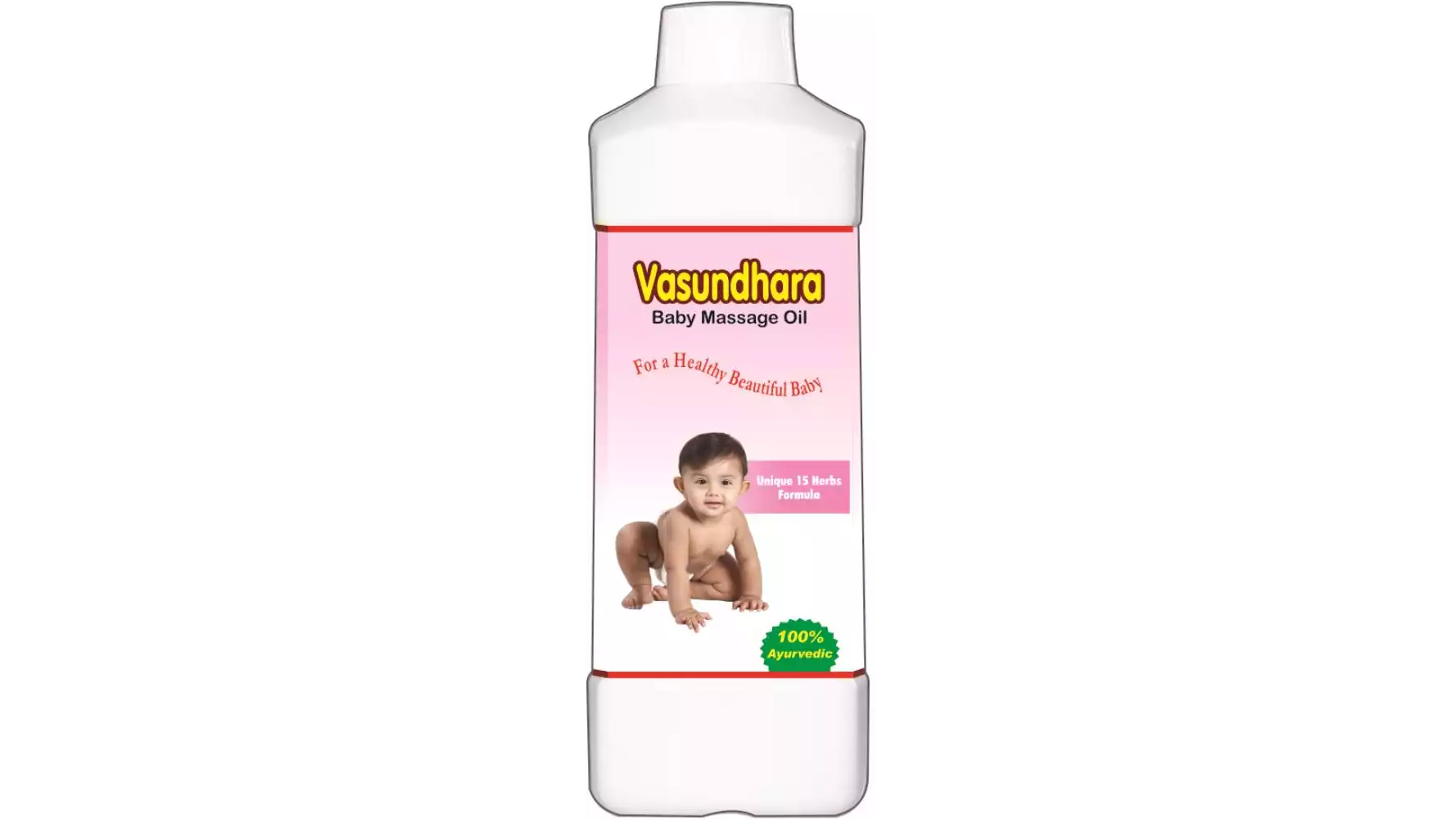 Pitambari Vasundhara Baby Massage Oil (1liter)
