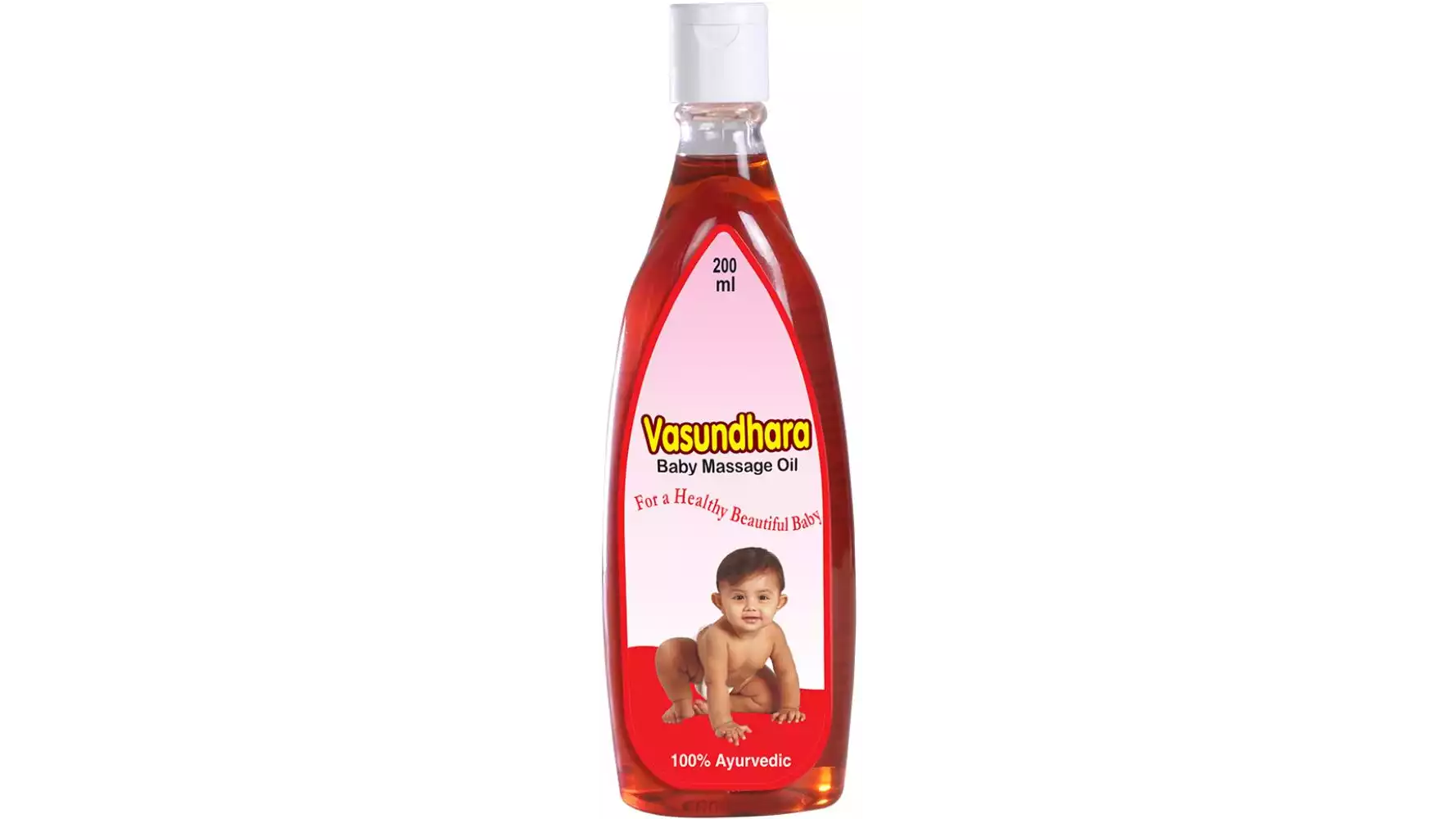 Pitambari Vasundhara Baby Massage Oil (200ml)