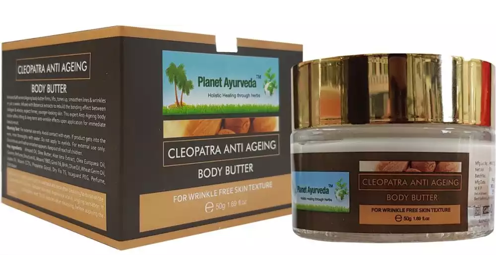 Planet Ayurveda Cleopatra Anti Ageing Body Butter (50g)