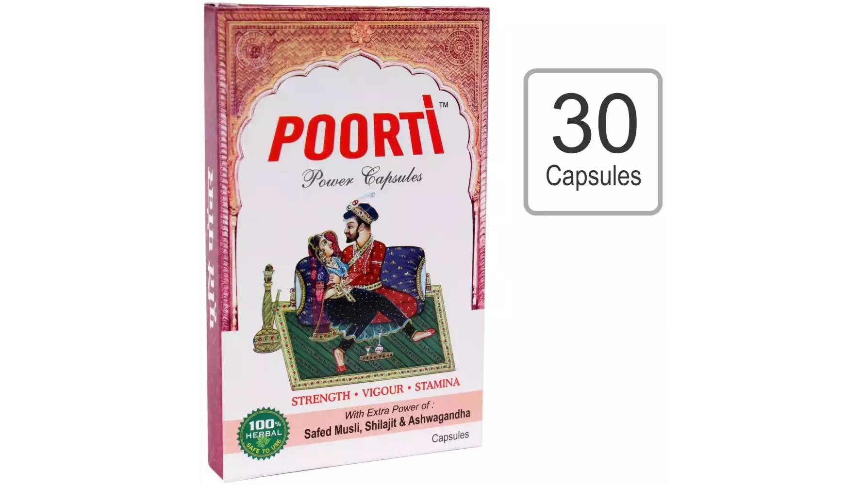 Poorti Power Capsules For Men (30caps)