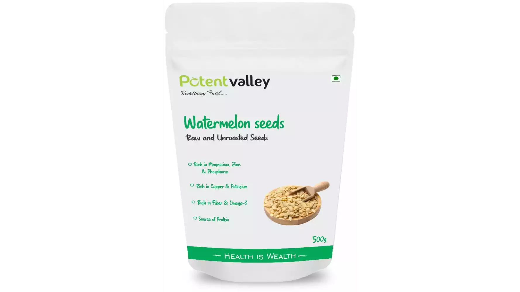 Potentvalley Organic Watermelon Seeds (500g)