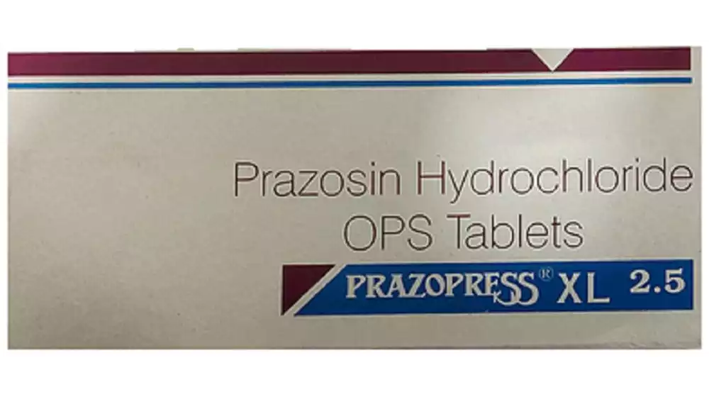 Prazopress XL Tablet (2.5mg) (30tab)
