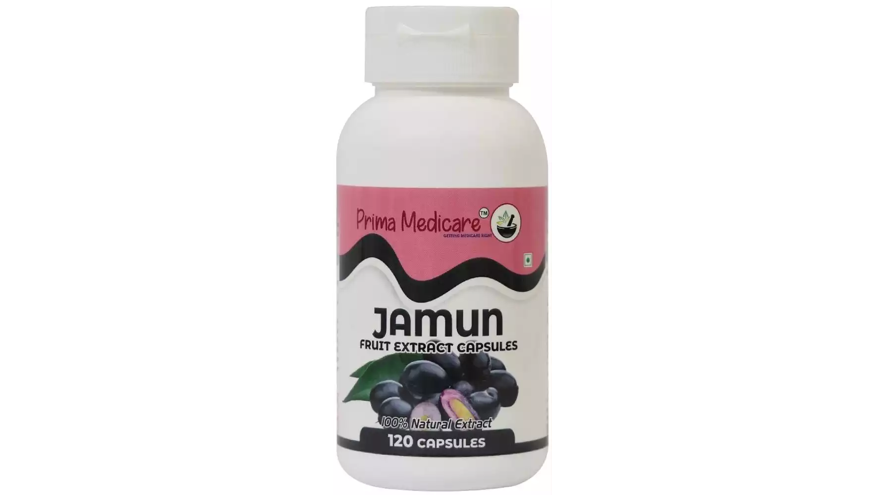 Prima Medicare Jamun Fruit Extract Capsules (120caps)