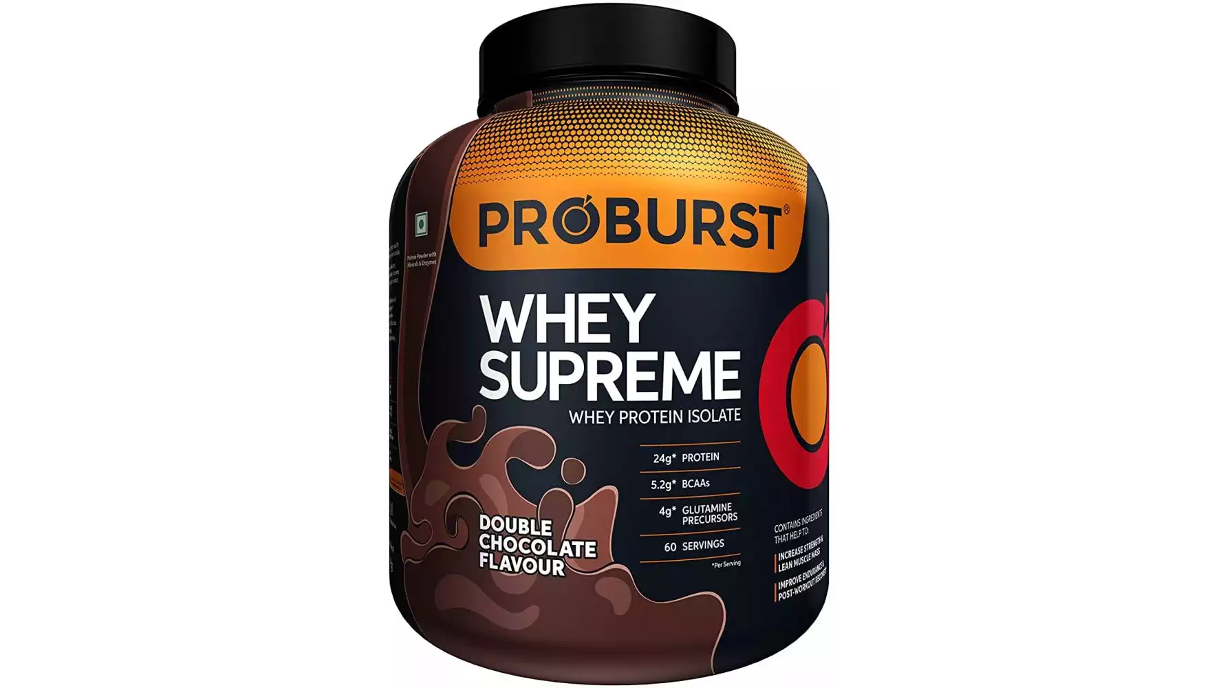 Proburst Supreme Whey Protein Powder Double Chocolate (2kg)