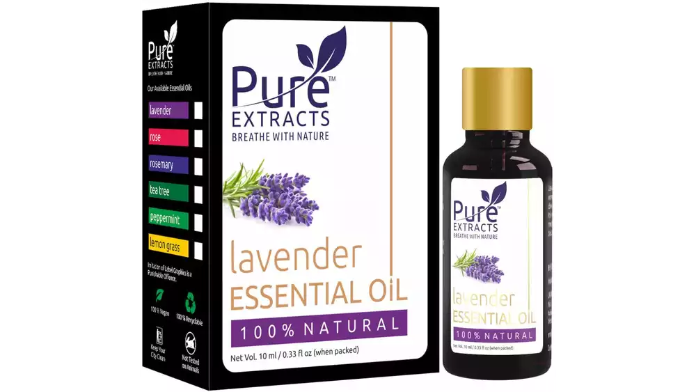 Pure Extracts 100% Pure Lavender Essential Oil (10ml)